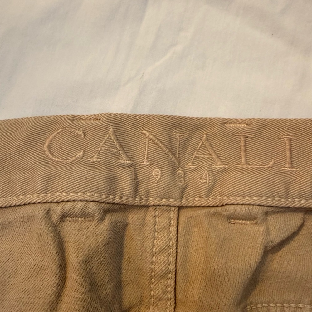 Canali 1934 Light Tan 5 pocket casual pants